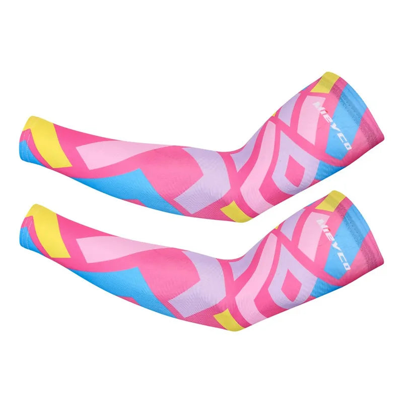 UPF 50+ Sun Protection Sports Arm Sleeves