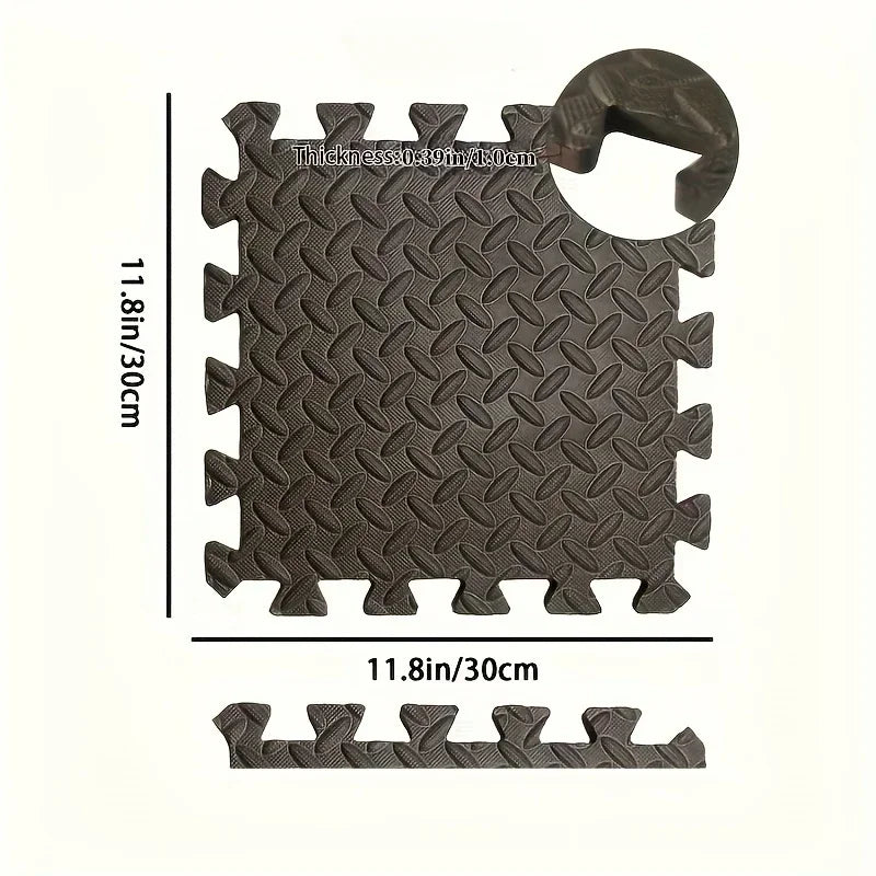 thick baby play mat for kids non-slip waterproof PVC crawling floor tiles