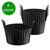 Silicone cupcake molds non-stick reusable heat resistant baking cups for muffins and desserts