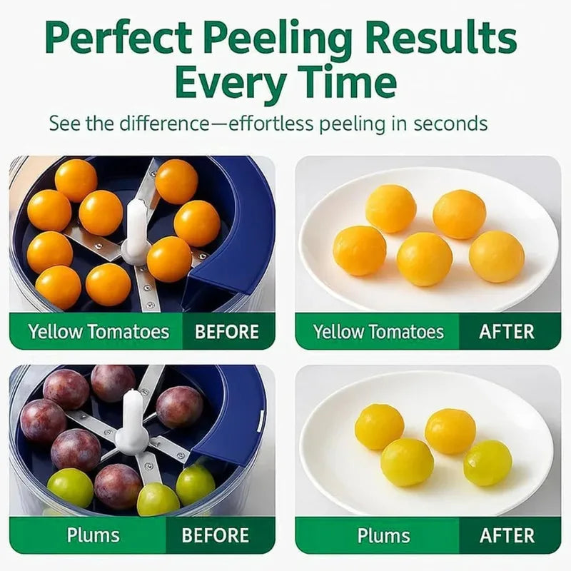 Automatic electric garlic peeler kitchen tool for garlic fruits and vegetables