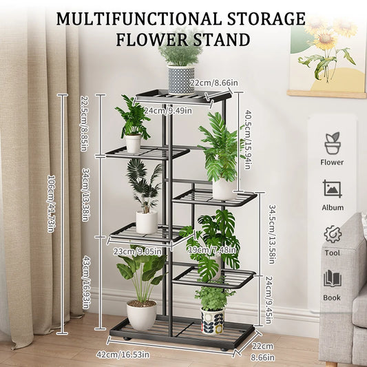 Plant Stand For Flowers Flower Stand Flowerpot Organizer Iron