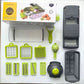Multifunctional vegetable chopper food grater slicer dicer with stainless steel blades