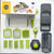 Multifunctional vegetable chopper food grater slicer dicer with stainless steel blades