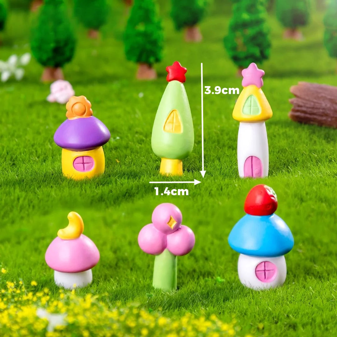 DIY Fairy Garden Miniature Accessories | Resin Garden Decor