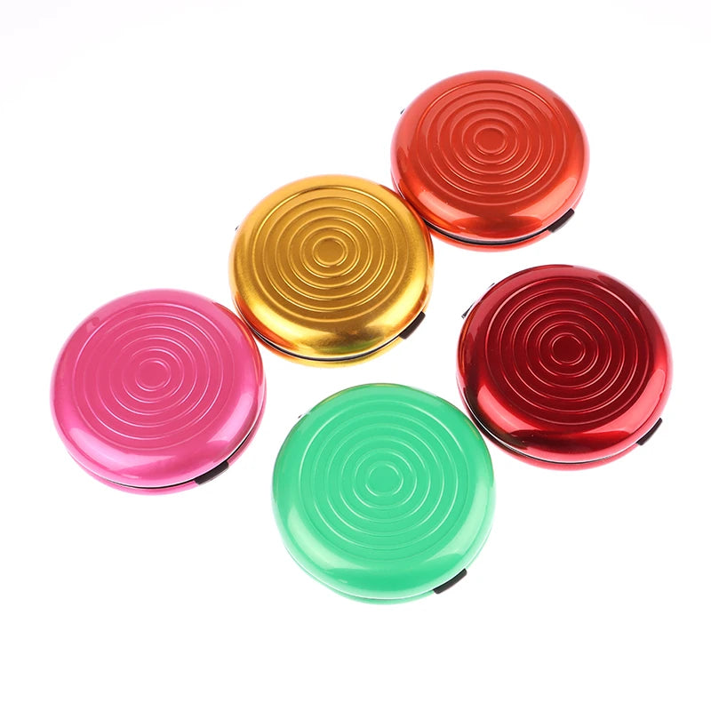 Round coin dispenser storage box for USD and Euro coins