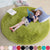 Round fluffy soft area rug for kids girls room princess bedroom decor