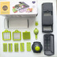 Multifunctional vegetable chopper food grater slicer dicer with stainless steel blades