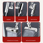 Splash proof kitchen faucet extender with waterfall water outlet and 360 degree rotation