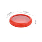 Reusable fruit storage container covers with retractable film seal for fresh food preservation