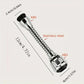 Water-saving rotating faucet sprayer splash proof kitchen faucet extender attachment