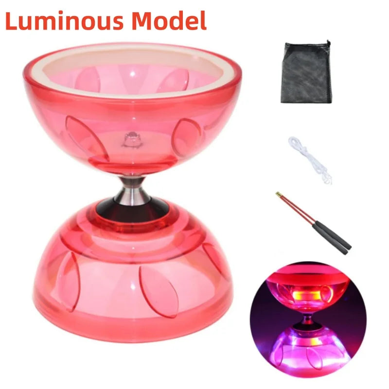 Portable Diabolo Chinese Yoyo Set for Juggling & Balance Training