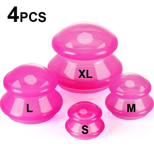 Silicone Cupping Therapy Set for Massage & Body Relaxation