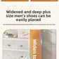 multi-layer door-mounted shoe and hat storage rack with side fabric for closet bedroom entryway behind door home organization