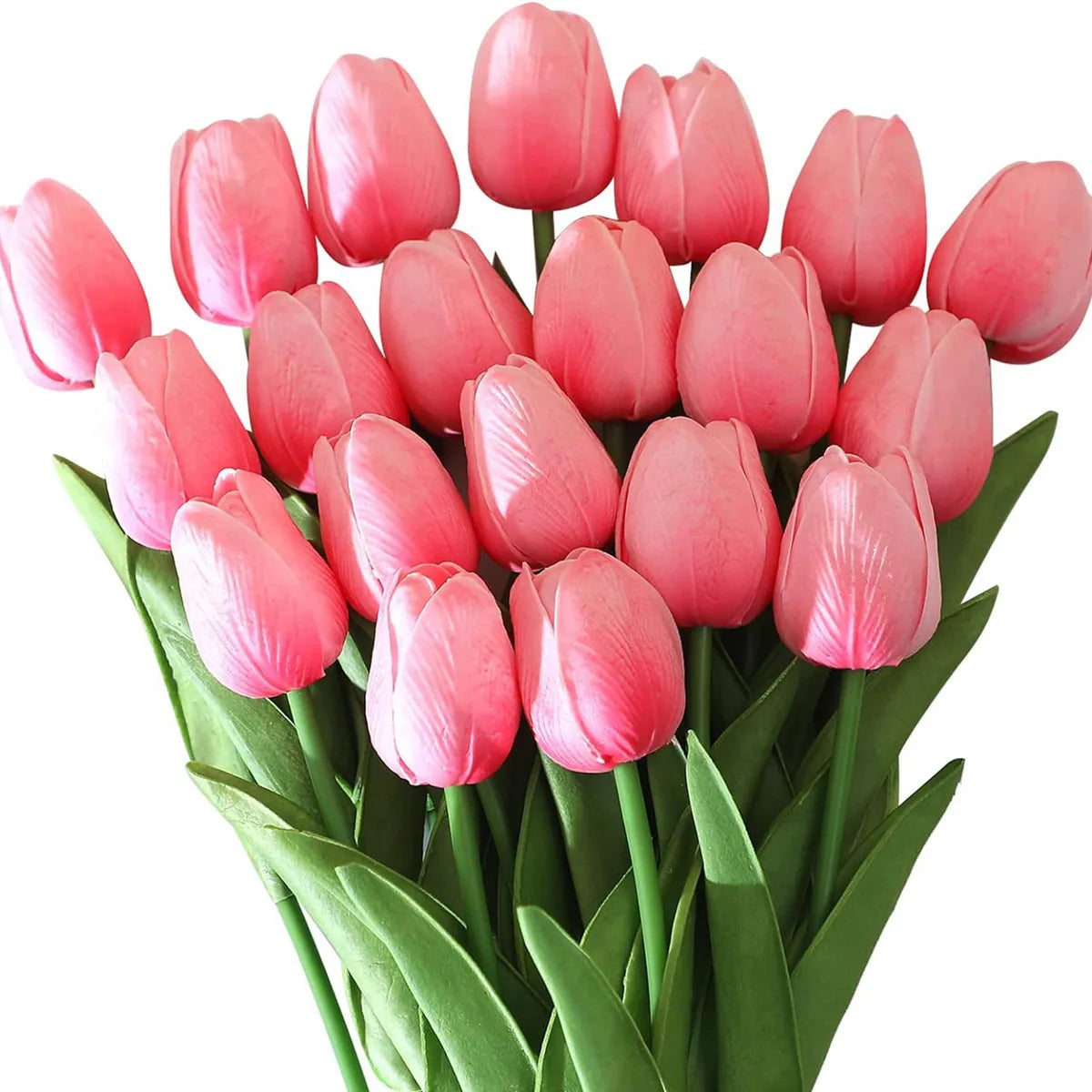 10pcs realistic artificial tulip flowers bouquet for vase home decor wedding birthday bridal shower and party decoration