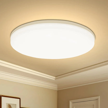 Modern round LED ceiling light fixture for bedroom kitchen and living room