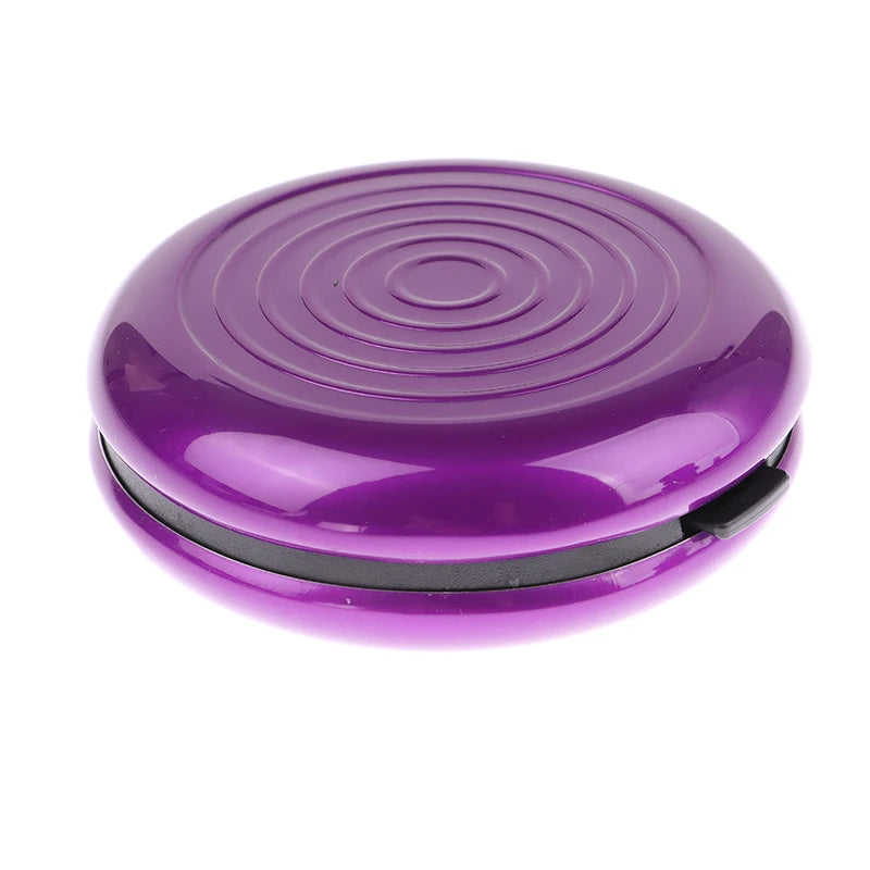 Round coin dispenser storage box for USD and Euro coins