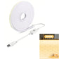 waterproof flexible LED neon tape lights for bathroom cabinet TV background bedroom living room and modern home decor