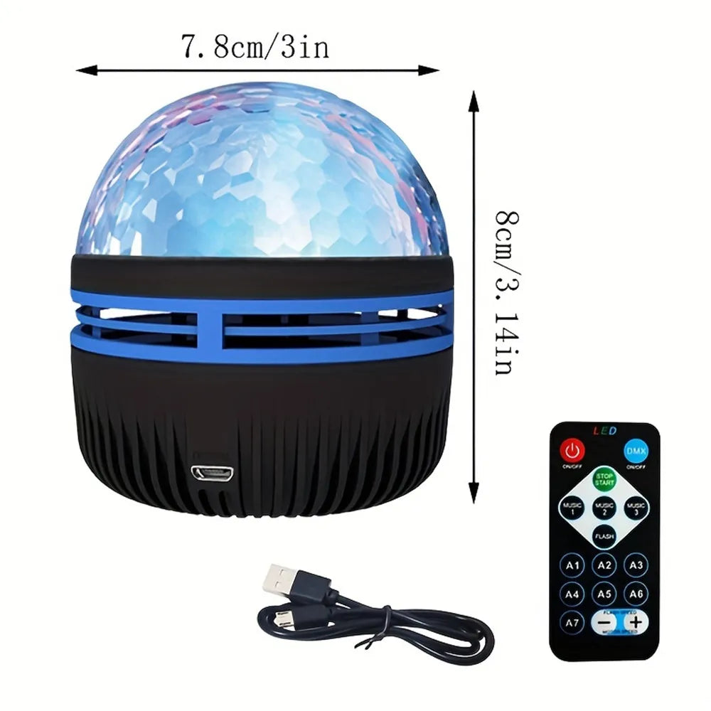 7 color starry sky projector night light with remote control aurora galaxy projection for bedroom and party decoration