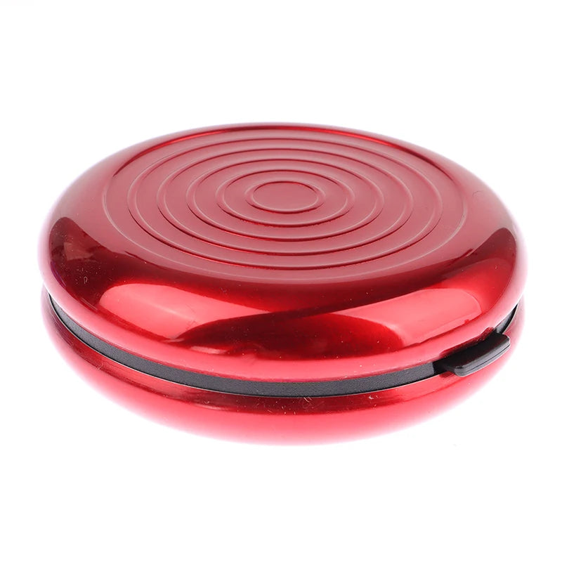 Round coin dispenser storage box for USD and Euro coins