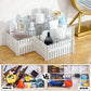 Adjustable plastic drawer organizer dividers reusable PP storage partitions for desk kitchen office drawer organization