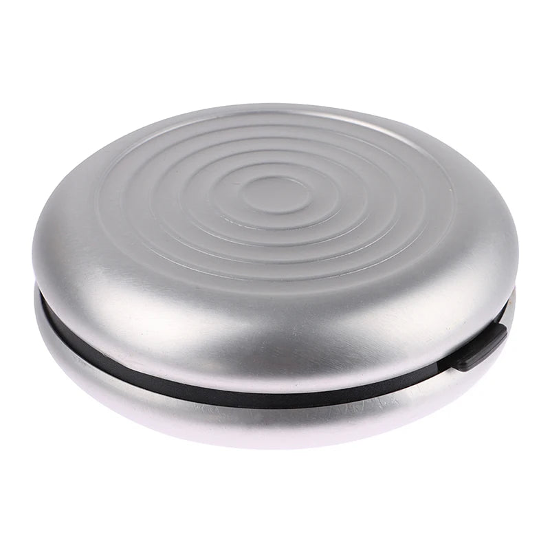 Round coin dispenser storage box for USD and Euro coins