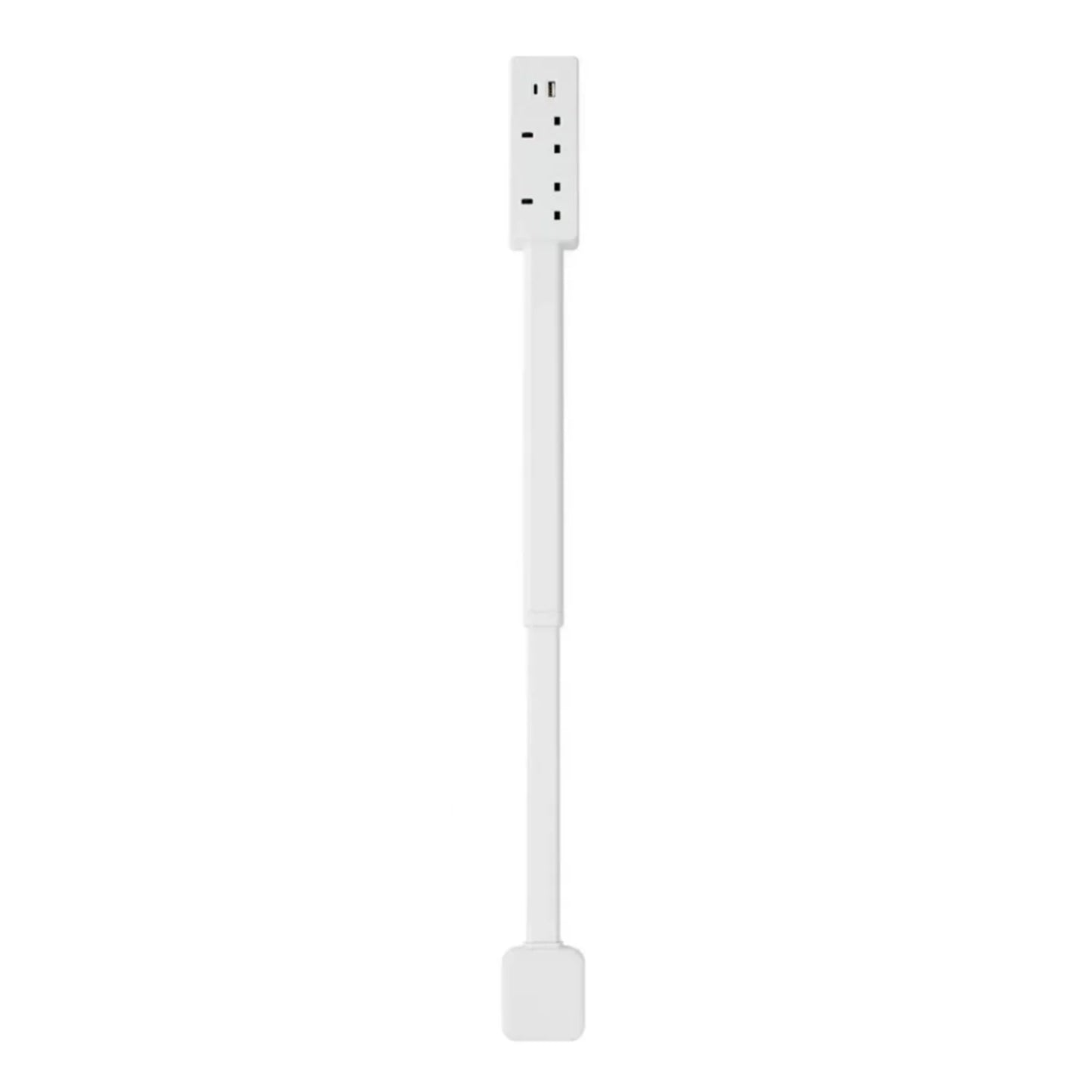 180 degree rotating power outlet extender with USB-A USB-C and 3 AC outlets