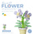 mini flower building block set with colorful potted plant designs micro self locking bricks DIY home desk decor toy gift