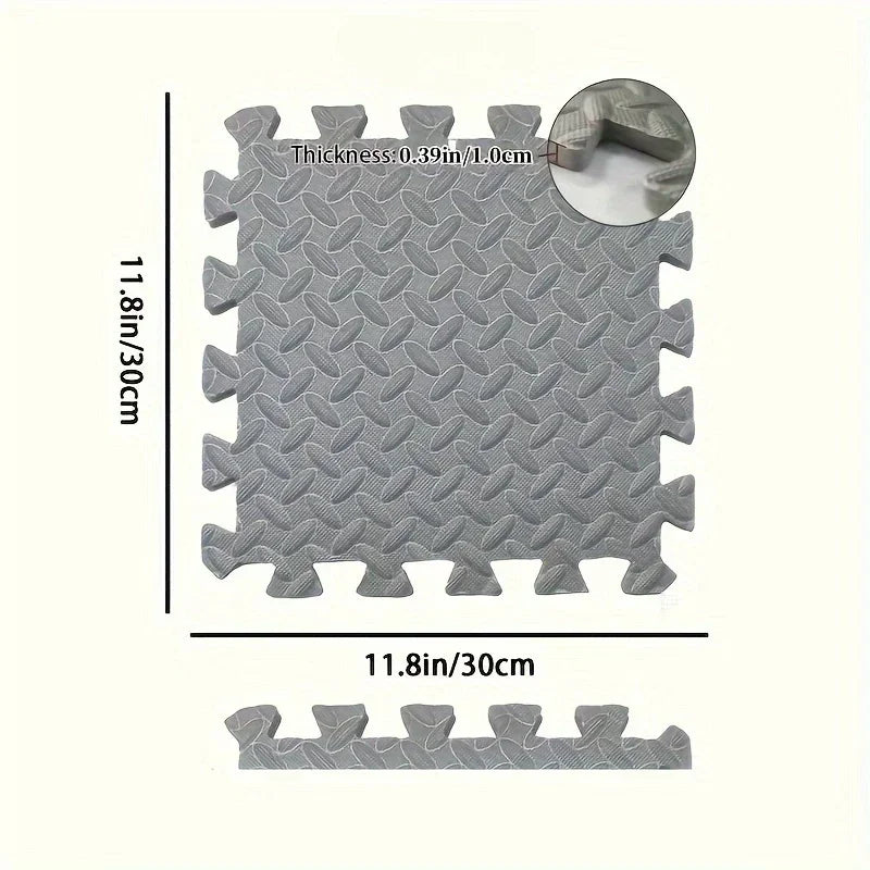 thick baby play mat for kids non-slip waterproof PVC crawling floor tiles