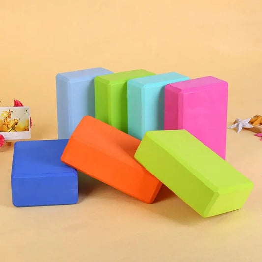 2PCS EVA Gym Blocks Foam Brick Training Exercise Fitness Equipment
