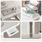 Adjustable laptop bed tray table with storage drawer for bed sofa and home office
