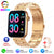 Waterproof Bluetooth Smart Watch with Heart Rate & Fitness Tracker