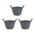 Silicone cupcake molds non-stick reusable heat resistant baking cups for muffins and desserts