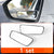 Car auxiliary rearview convex blind spot mirror wide angle adjustable side mirror