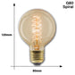 vintage Edison filament light bulb E27 ampoule style incandescent bulb for bedroom living room cafe restaurant home decor lighting