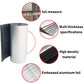 Self-adhesive car soundproof insulation pad for engine hood and door noise reduction