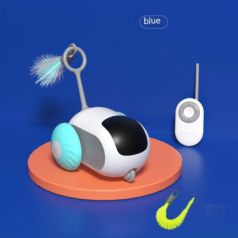 Self moving rolling toy for cats