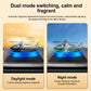 Solar powered rotating helicopter car air freshener dashboard decoration for vehicle interior