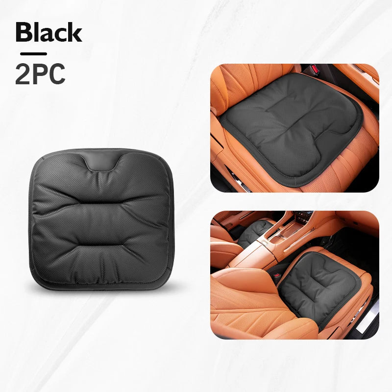 Universal leather car seat waist cushion cover for car seat protection and comfort