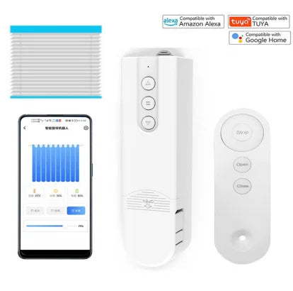USB WiFi smart blind motor with app control for electric roller shutter and window blinds