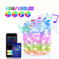 RGBIC Bluetooth fairy string lights with app remote control dream color LED lights for Christmas tree garden bedroom party decor