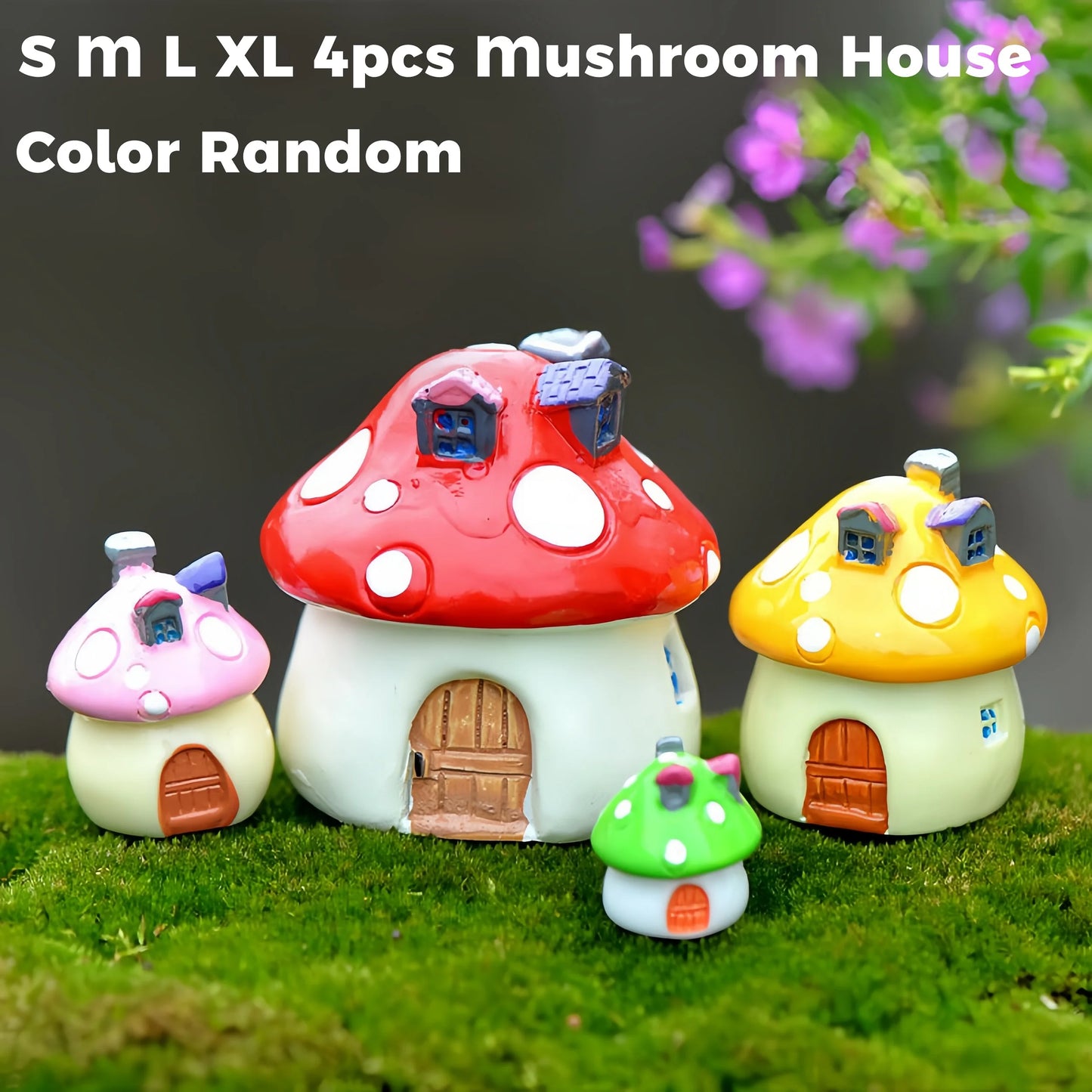 DIY Fairy Garden Miniature Accessories | Resin Garden Decor