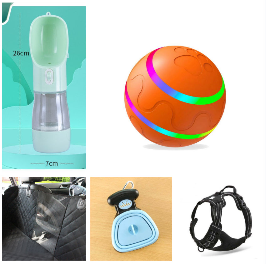 Silicone ABS smart cat ball toy
