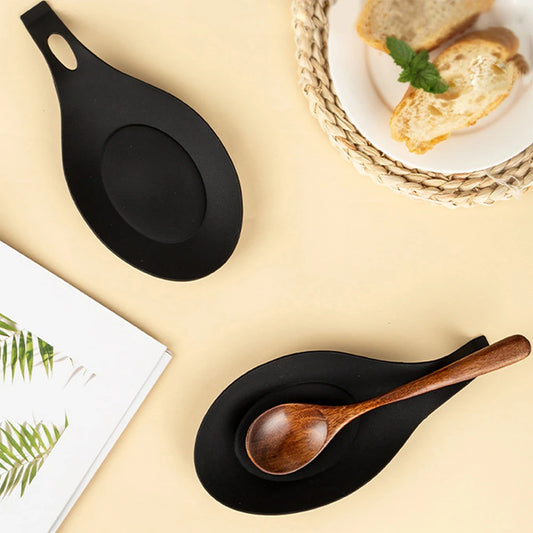 Silicone Spoon Rest Spatula Holder