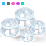 Silicone cupping therapy set for massage and relaxation