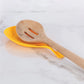 Silicone spoon rest spatula holder heat resistant utensil tray for kitchen counter