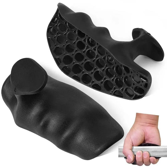 Silicone weight lifting grips for gym training
