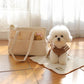 Small dog carrier tote bag for travel