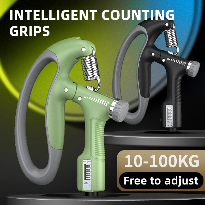 Smart counting hand grip strengthener 10 to 100KG