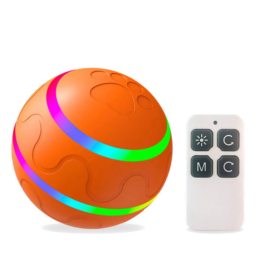 Smart rolling ball toy for cats