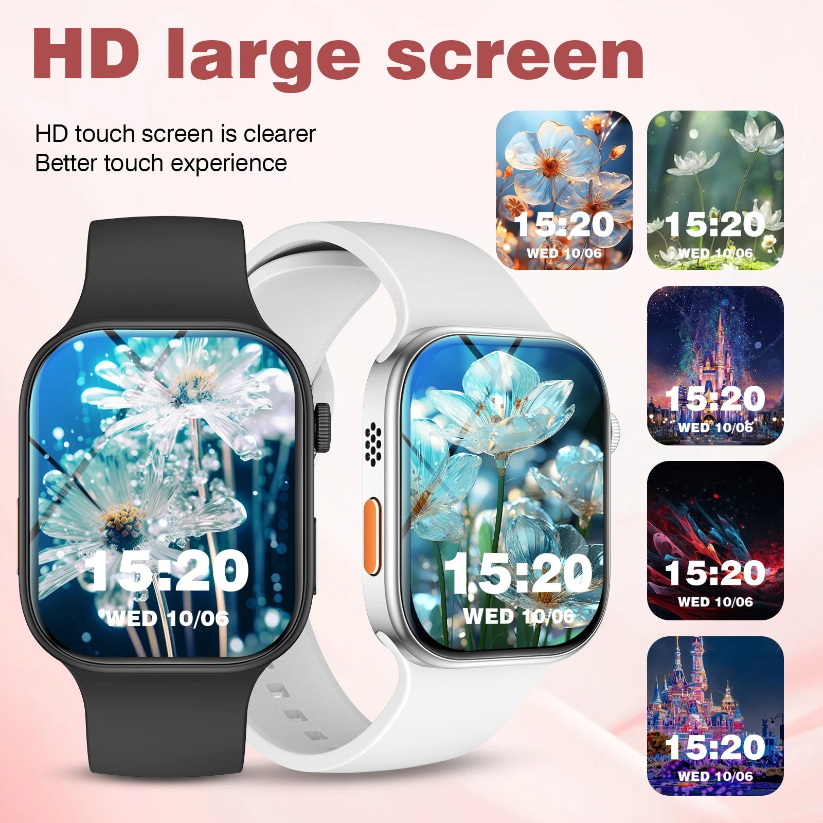 Smartwatch with message reminder and multi-sport mode